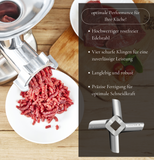 WOLFCUT - Kreuzmesser Eversharp kompatibel mit allen gängigen Fleischwolf Marken Größe 32