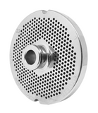 WOLFCUT - Fleischwolfscheiben o. Messer mit Nabe und 2 Nuten kompatibel mit allen gängigen Fleischwolf Marken Größe 22