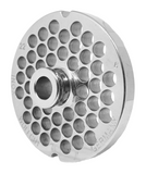 WOLFCUT - Fleischwolfscheiben o. Messer mit Nabe und 2 Nuten kompatibel mit allen gängigen Fleischwolf Marken Größe 22