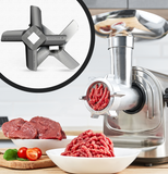 WOLFCUT - Kreuzmesser Tool Steel kompatibel mit allen gängigen Fleischwolf Marken Größe 32