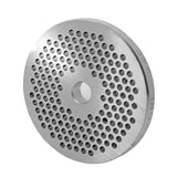 WOLFCUT - Fleischwolfscheibensatz 3 mm + 8 mm Bohrung kompatibel mit allen gängigen Fleischwolf Marken Größe 10/12