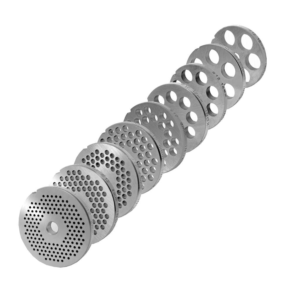 Wolfcut Lochscheibe 3,0 Mm Für REWEBO RF12 Fleischwolf - Edelstahl 70 Mm Durchmesser