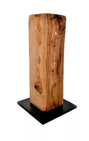 Magnetischer Messerblock TOWER aus Olivenholz