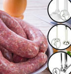 WOLFCUT -  Wurstfülltrichter-Set (1x Wurstfülltrichter 20 mm + 1x Führungsscheibe) kompatibel mit allen gängigen Fleischwolf Marken Größe 5 Metzgerqualität