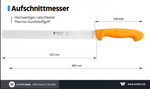 WOLFCUT Gold Serie - Aufschnittmesser 35 cm Klinge