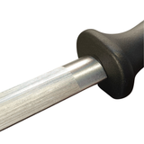 WOLFCUT - Wetzstahl oval - Nutzungslänge 30 cm mit Hartverchromung