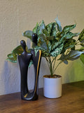 Kunstpflanze Kolbenfaden (Aglaonema) 40 cm im Topf