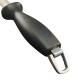 WOLFCUT - Wetzstahl oval - Nutzungslänge 30 cm mit Hartverchromung