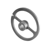 WOLFCUT - Wurstfülltrichter 3er-Set + Führungsscheibe kompatibel mit allen gängigen Fleischwolf Marken Größe 10/12 INOX