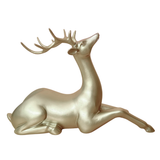 Eleganter goldener Flaschenhalter in Hirschform