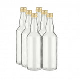 Glasflaschen 6er-Set ca. 700 ml