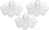 Muffin-Transportbox rund in Mint– Platz für 24 Muffins oder Cupcakes