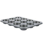 2er-Set Muffinform für 12 Stück in grau