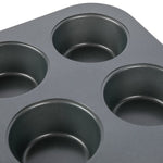 2er-Set Muffinform für 12 Stück in grau