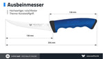 WOLFCUT SoftGrip BLUE-Serie - Ausbeinmesser 15 cm gebogene flex Klinge