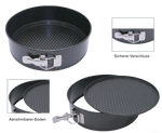 Premium Springform mit Transportdeckel – 26 cm