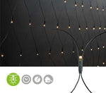 Dekorative Lichternetz warmweiß 320 LED's 3 m x 1.5 m Innen- und Außen
