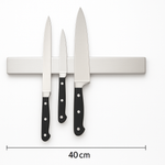 WOLFCUT magnetischer Messerhalter – 40 cm aus Edelstahl