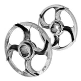 WOLFCUT - Fleischwolfscheiben Codiert mit 2 Nuten kompatibel mit allen gängigen Fleischwolf Marken Größe R70 INOX
