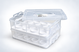 Muffin / Cupcake Transportbox rechteckig für 24 Stk.