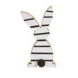 Hasen-Aufsteller Set 3-teilig – Holz-Deko für Ostern & Frühling