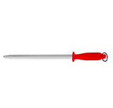 WOLFCUT SoftGrip Serie - Metzgermesser-Set 4-tlg. - Ausbeinmesser 15 cm, Stechmesser 17 cm, Fleischermesser 19 cm, Wetzstahl oval