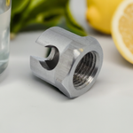 Ersatzmutter aus Aluminium kompatibel mit SodaStream Crystal 1.0/2.0, Penguin, Cool Easy / Kitchen Aid