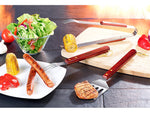 Hochwertiges Grillbesteck, 3-teilig