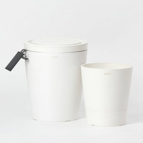 Boum 3 Starter Set: 35L Wassertank + Steuerung + Pflanztopf 15L Pro weiß