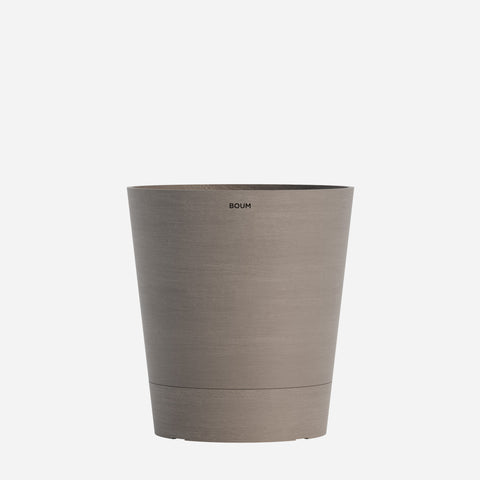 Boum Pflanztopf 30L Pro taupe mit innovativem Dochtsystem