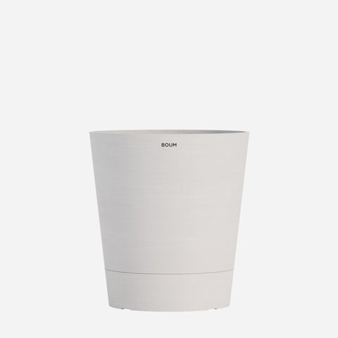 Boum Pflanztopf 30L Pro weiß mit innovativem Dochtsystem