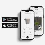 Boum Pflanztopf 30L Pro weiß mit innovativem Dochtsystem