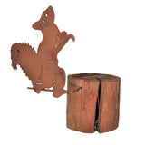 3D-Schraubeneichhörnchen mit Rostansätzen