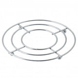 Küchenhelfer-Set, 4-Teilig aus Stahldraht - Obstkorb, Besteckkorb,  Untersetzer & Küchenrollenhalter