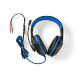 Gaming Combo Kit 3 in 1 Headset, Maus und Mousepad Rechtshändig Schwarz/Blau