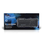 Gaming-Tastatur mehrfahribge LEDs USB 2.0 Dist.