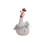 Deko-Huhn aus Keramik in 2 verschiedenen Farben erhältlich