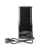 Eine-Tasse-Kaffeemaschine mit doppelwandigem Reisebecher 0,42 l Schwarz