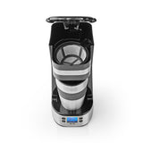 Kaffeemaschine für eine Tasse - doppelwandiger Reisebecher 0,42 l Timer