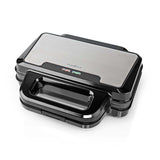 Sandwichmaker 900 W | 26.8 x 14.5 cm | Automatischer Temperaturkontrolle | Aluminium / Kunststoff