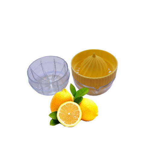 Zitronepresse mit Behälter und Deckel - Discountmaxx