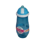 Chico Wasserflasche mit Strohhalm in 2 Farben 400 ml. - Discountmaxx