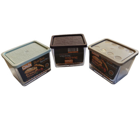 Aufbewahrungsbox Bon Bon 10 x 7,5 x 7 cm in 3 Farben - Discountmaxx