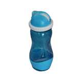 Kido Wasserflasche mit Strohhalm in 2 Farben 400 ml. - Discountmaxx