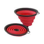 Klappbare Trichter aus Silikon 12 cm für Haushalt, Küche - Discountmaxx