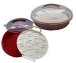 Muffin-Transportbox Kunststoff BPA Frei 14 Muffins oder ein Torte - Discountmaxx