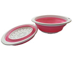 Klappbare Sieb Oval 23 cm in 2 Farben - Discountmaxx
