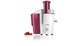 BOSCH-MES25C0 Entsafter weiß / Cherry Cassis - Discountmaxx