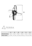 WOLFCUT - Fleischwolfscheibensatz 3 mm + 6 mm + 8 mm Bohrung und ein Kreuzmesser für alle gängigen Fleischwolf Marken Größe R70 Werkzeugstahl