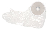 Armmanschetten für Arm, Erwachsene, weiß / transparent, 60 cm